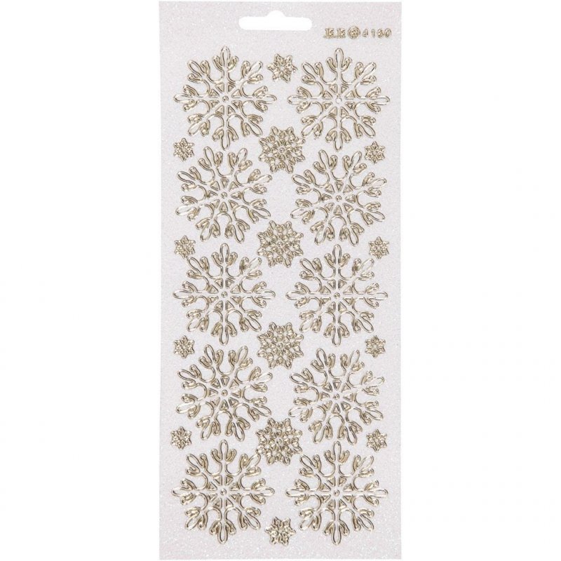 Stickers - Fiocchi di Neve Glitter