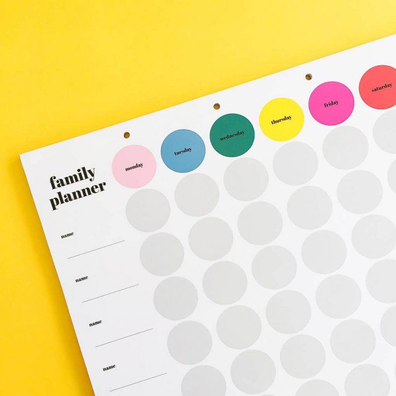 Family Planner A3