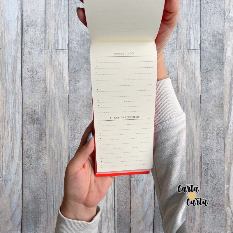 To Do List Vivid Coral
