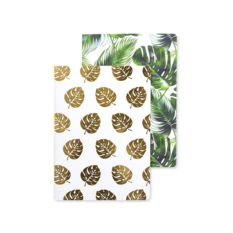 2 Notebook A5 Tropical Palm