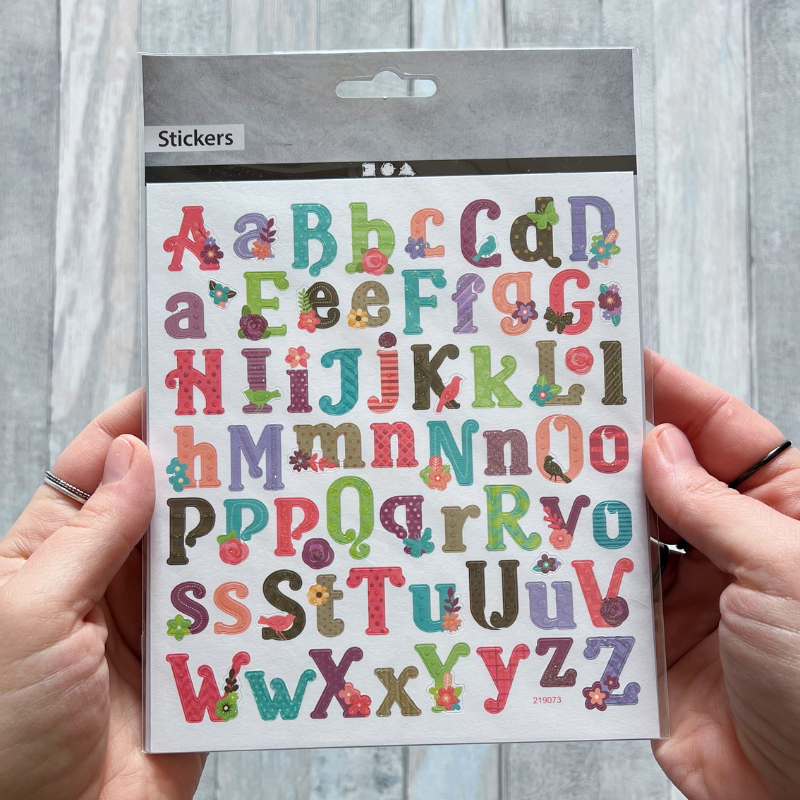 Stickers - Alfabeto