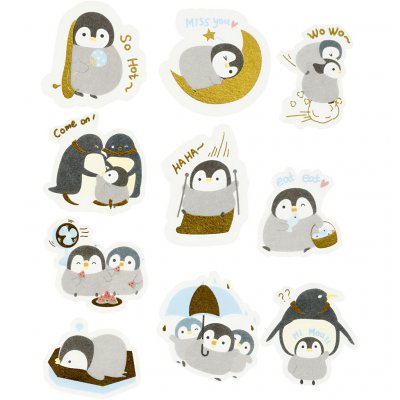 Washi Stickers - Pinguini