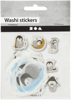 Washi Stickers - Pinguini