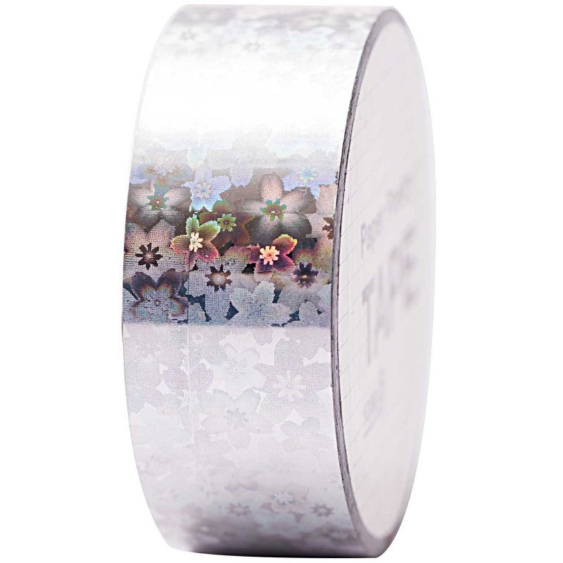 Washi Tape - Fiori Olografici