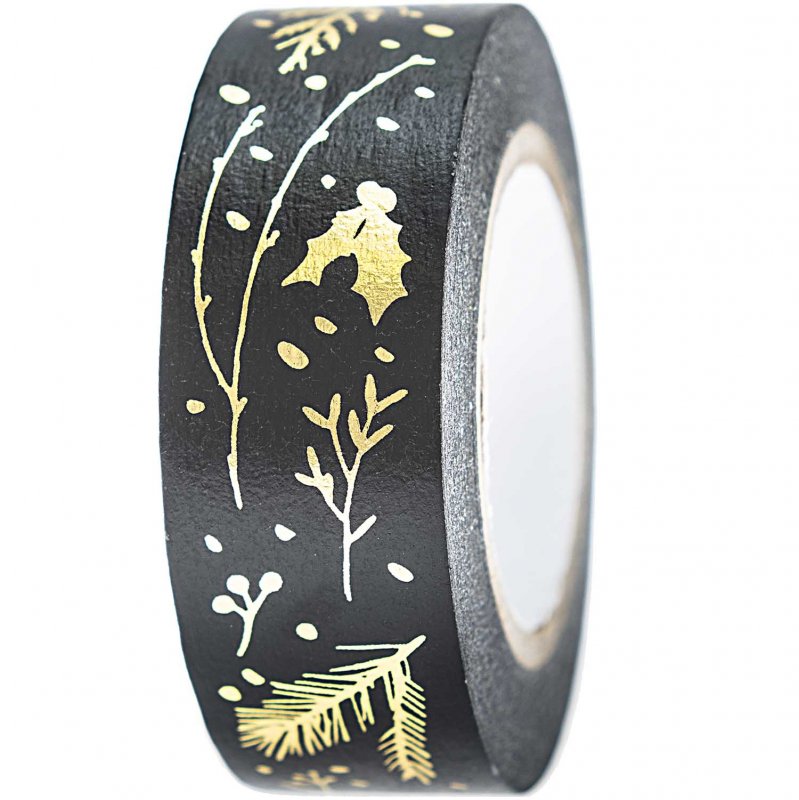 Washi Tape - Foglie Oro