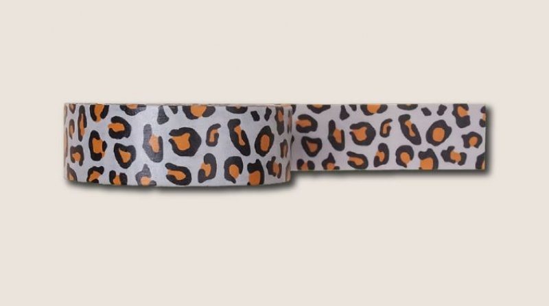 Washi Tape - Grey Panter