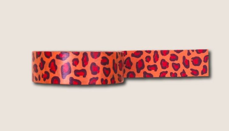 Washi Tape - Red Panter