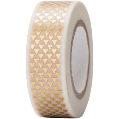 Washi Tape - Triangoli oro